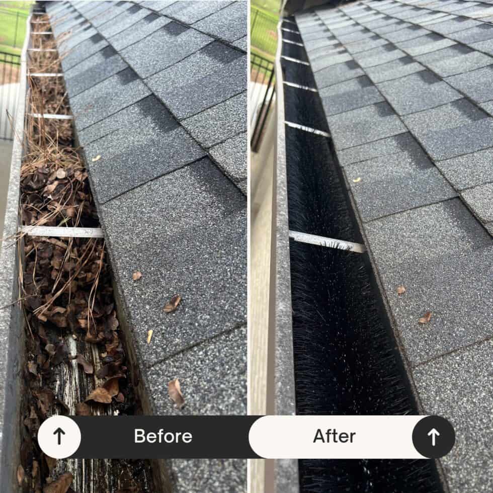 pressure washing project